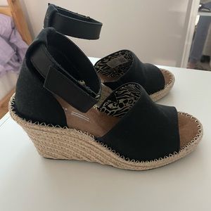 Toms Espadrille Wedges